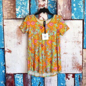 Women's Agnes & Dora Everyday Tee T-Shirt Scoop Neck SMALL I Got You Babe Sage